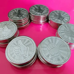 10pcs Metal Game Coins Factory Wholesale Cheap Price Custom Stainless Steel Token For Amusement Center Arcade Game Machine