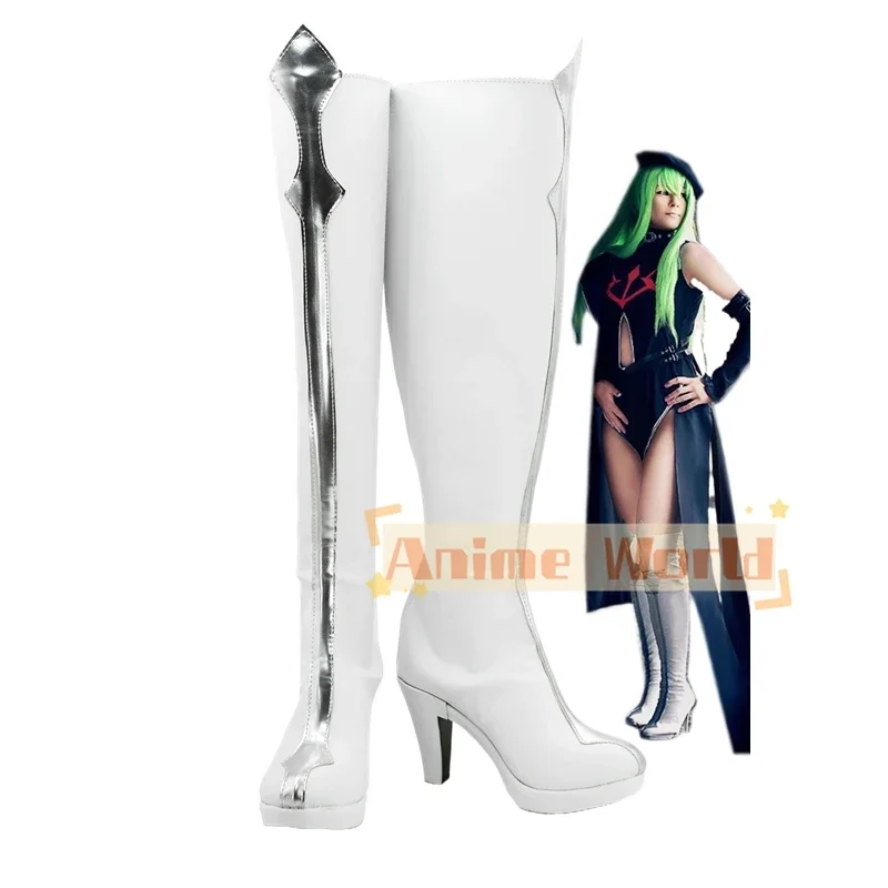 

Lelouch Of The Rebellion CC Обувь для косплея Сапоги на заказ Хэллоуин Карнавальная вечеринка Реквизит