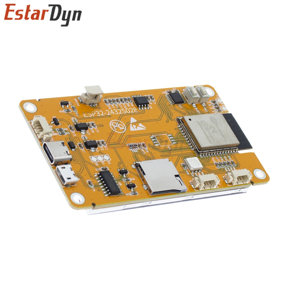 ESP32 2.8 Inch TFT Touch Display Board 240x320 with LVGL, WiFi Bluetooth WROOM Module