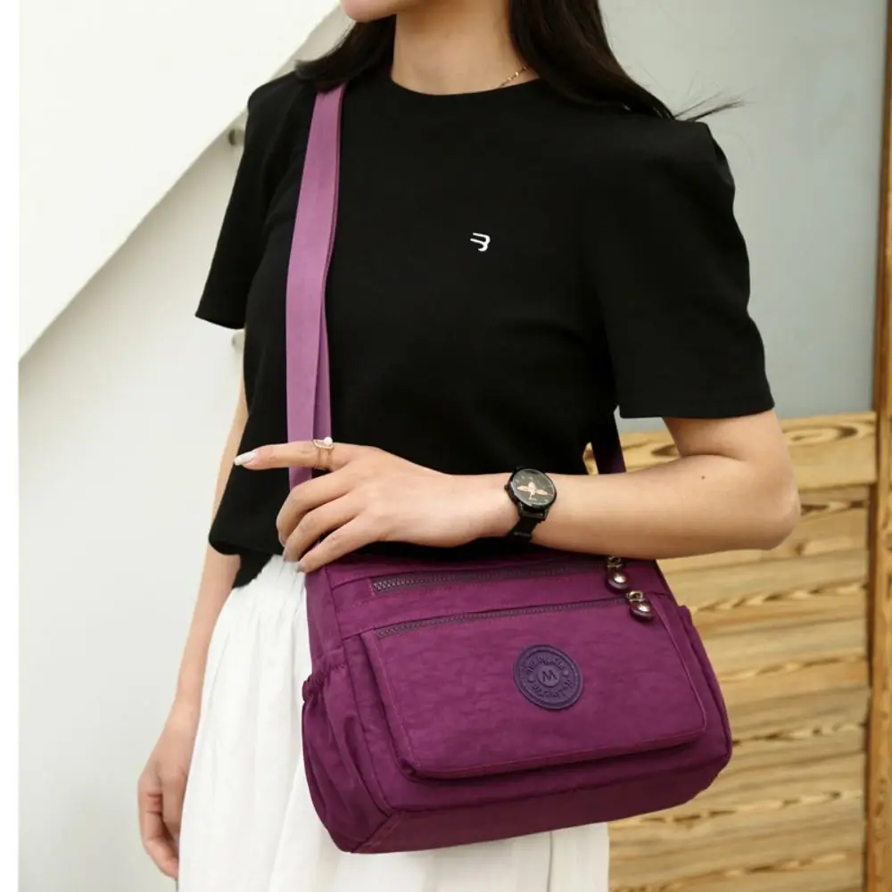 Leisure Oxford Crossbody Bags Light Female Simplicity Handbags Soft Waterproof Ladies Fashion Versatile Shoulder Bags Women