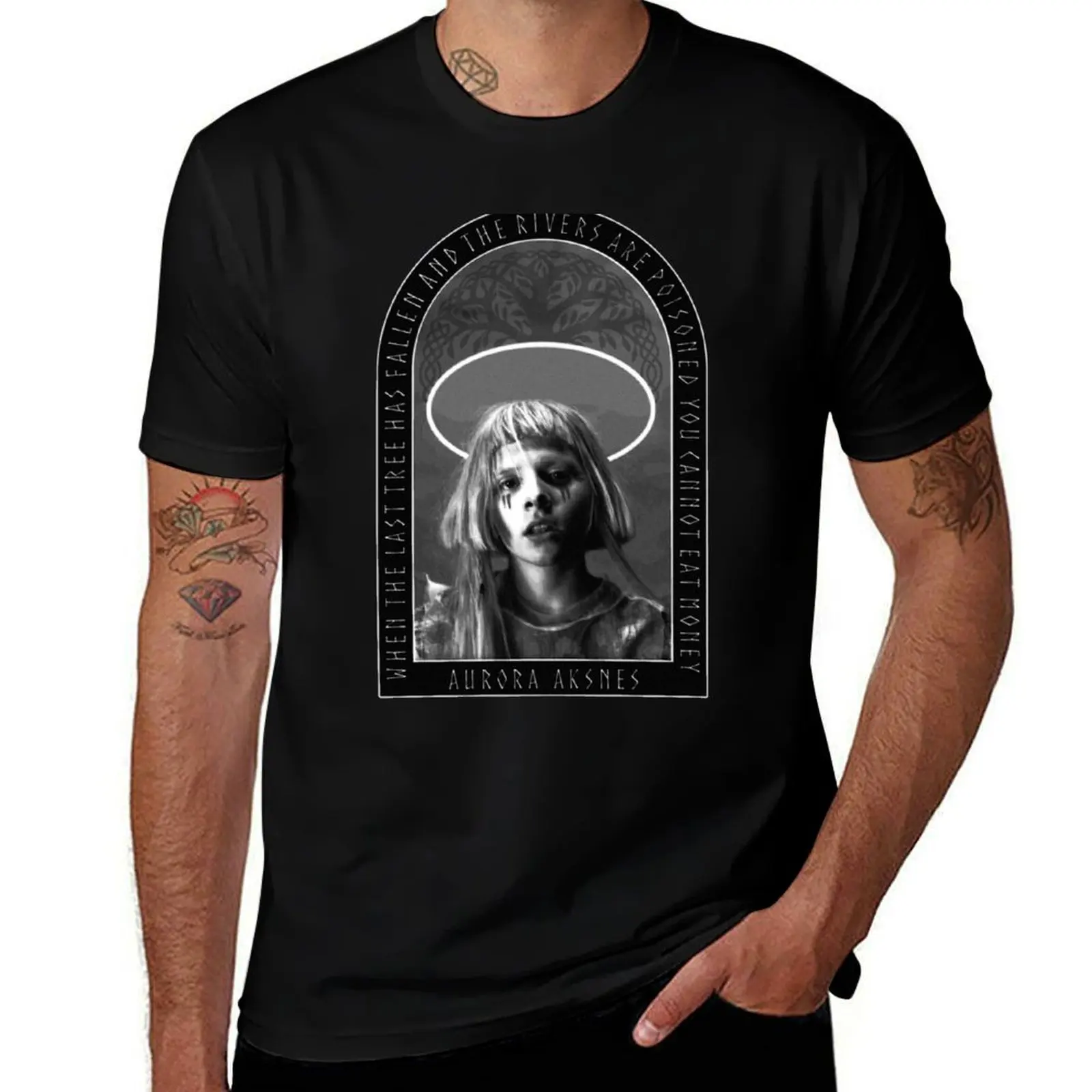 Aurora Aksnes - You Cannot Eat Money T-Shirt Casual Everyday Short Sleeve T-Shirt