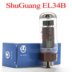 ShuGuang-tubo de vacío EL34B, reemplaza a 6CA7, EL34B, 6P3P, 5881, 6550, KT88, EL34M, EL34, amplificador de Audio HIFI