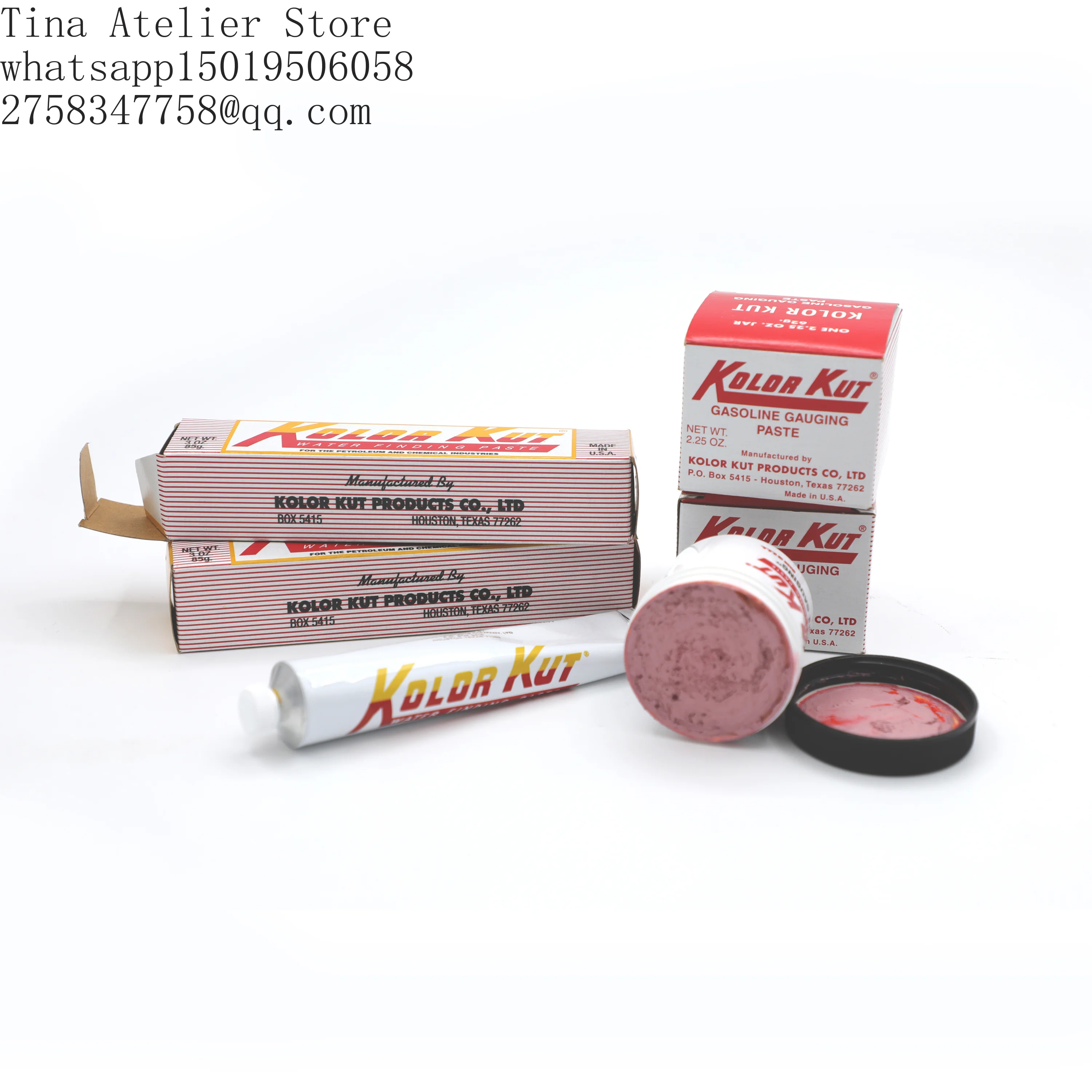 Kolor Kut Water Finding Paste, Gasol=ine Gau=ging Paste, Modified Water Finding, Finder for Water Oil Ethanol Gasoli=ne Blends