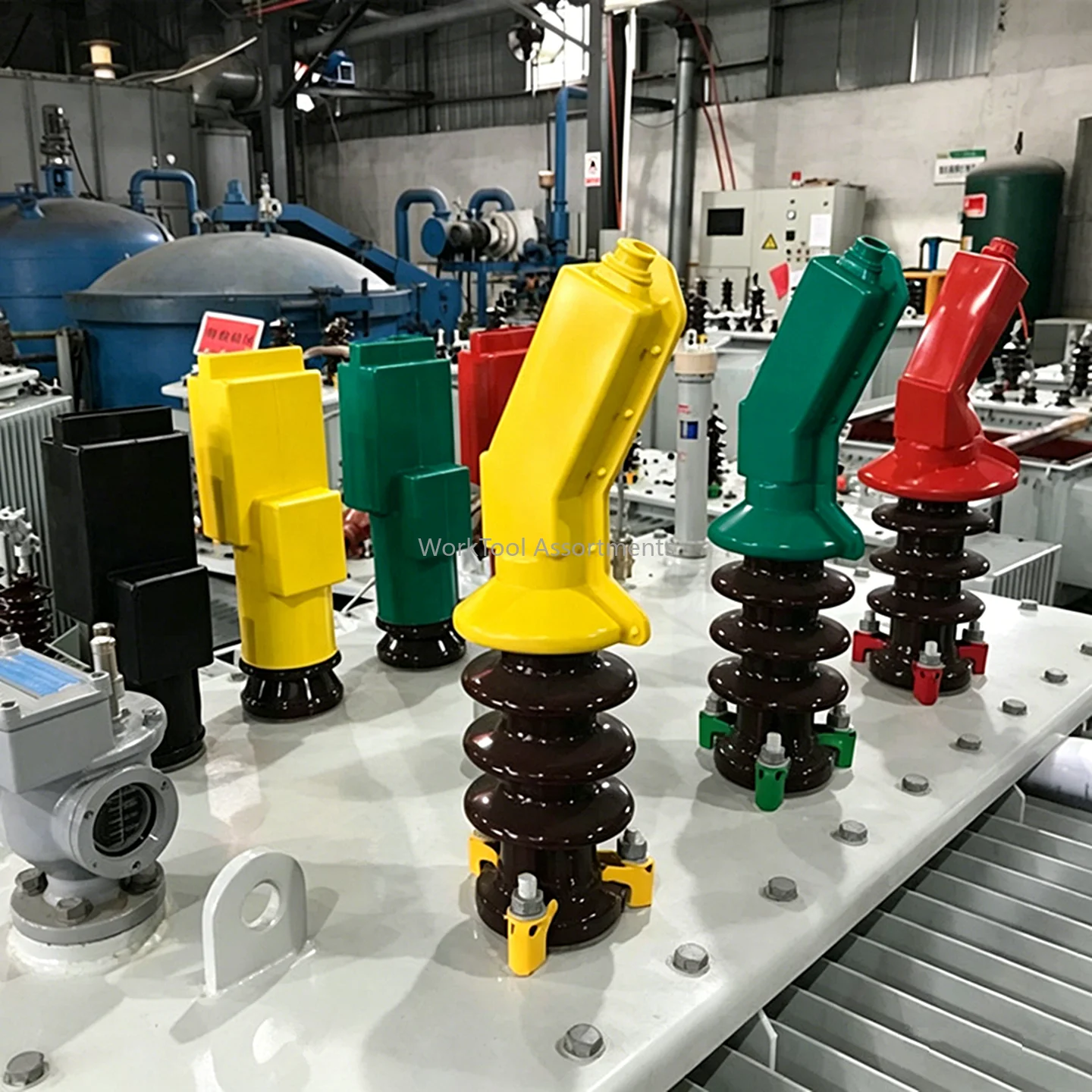 10KV Silicone Insulation Protective Cover For Transformer Wire Clamp Lightning Arrester   Transformer casing