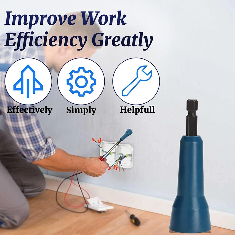 Ferramentas De Torção De Fio Para Drivers De Broca De Poder, Motorista De Porca, Torção Torcida, Dispositivo De Cabo De Eletricista