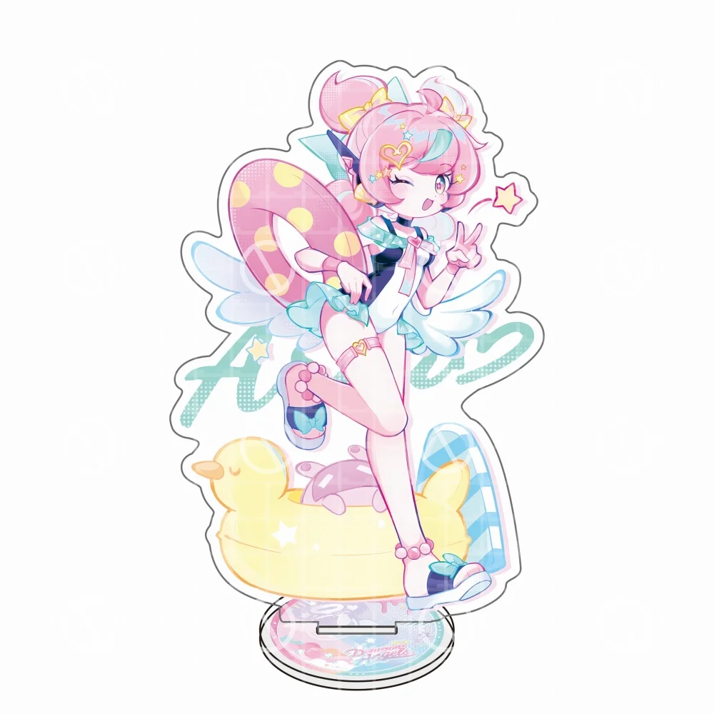 Game Zenless Zone Zero Angels of Delusion Nangong Uha ‌Aria Sunna ‌Cosplay Standing Plate Acrylic Figure Stand Gift key chain 15