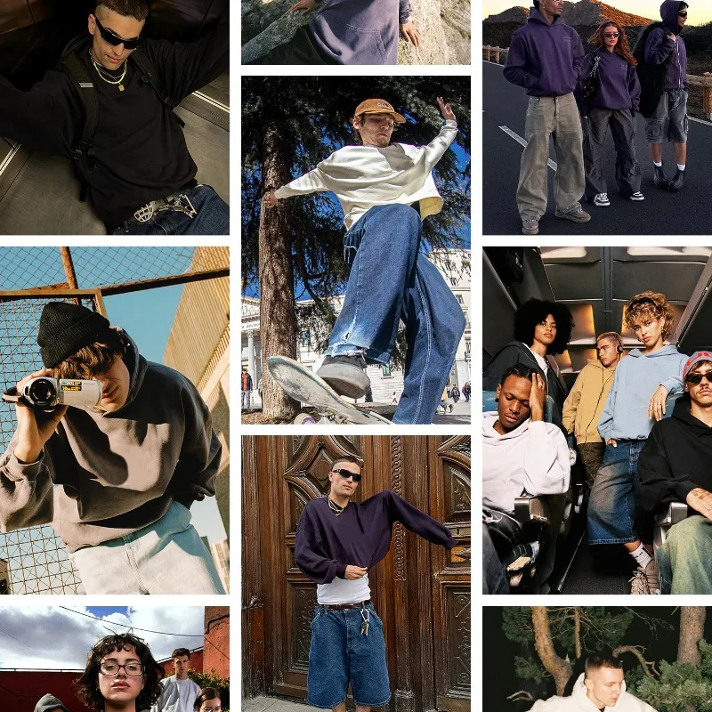 بلوزات هاراجوكو على الموضة للسيدات لعام 2025 بلوفرات بسيطة جديدة بلون سادة