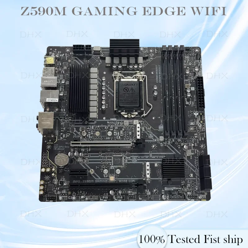 For MSI Z590M GAMING EDGE WIFI motherboard LGA 1200 DDR4 128GB Intel Z590 Mainboard 100% Tested Full work be Fast ship
