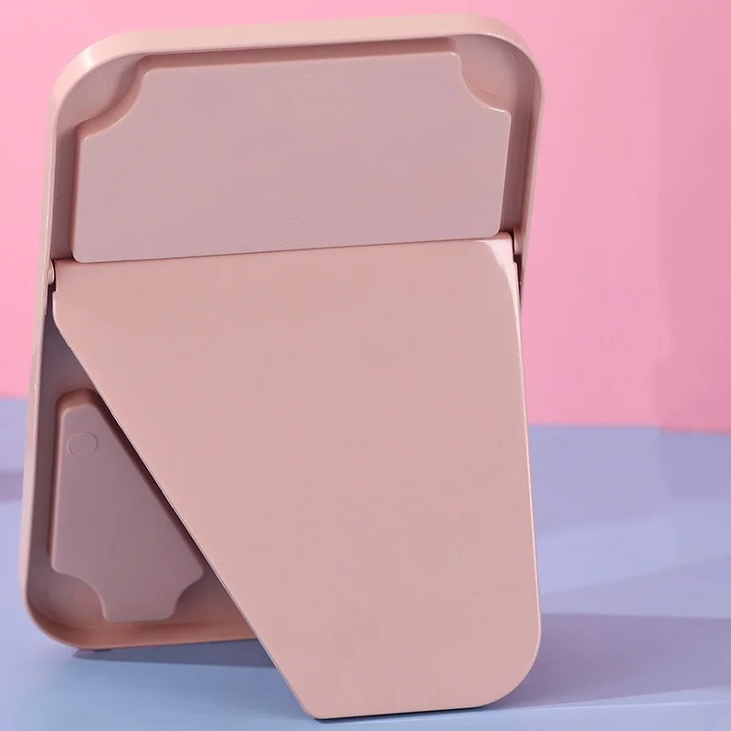 YS00108-specchio da principessa per il trucco specchio da tavolo portatile pieghevole per dormitorio portatile grande su un lato semplice