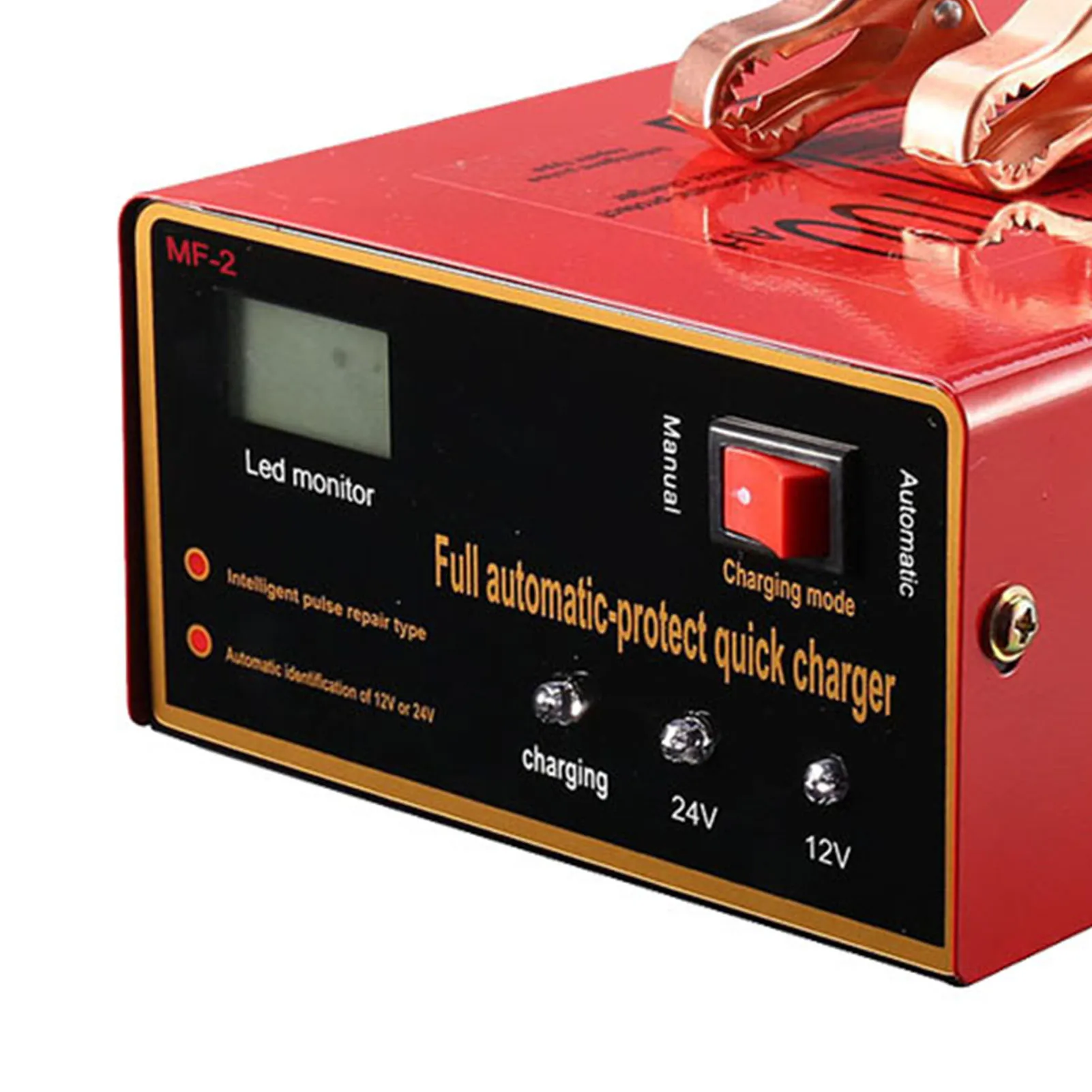 12V 24V Automotive  with Cable Clips Intelligent Battery  for Car Motorcycle Car Battery  with Clip