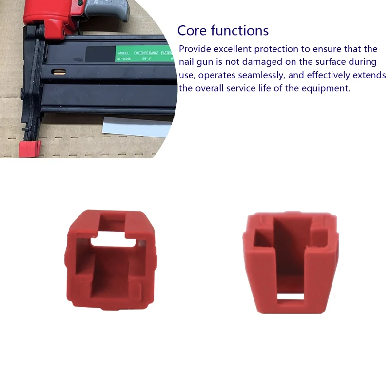 10pcs 9R199845 9R199845-2 Compatible With Nailer No-Mar Tip Porter Cable BN200SB Suitable for compact cordless nail guns view 6