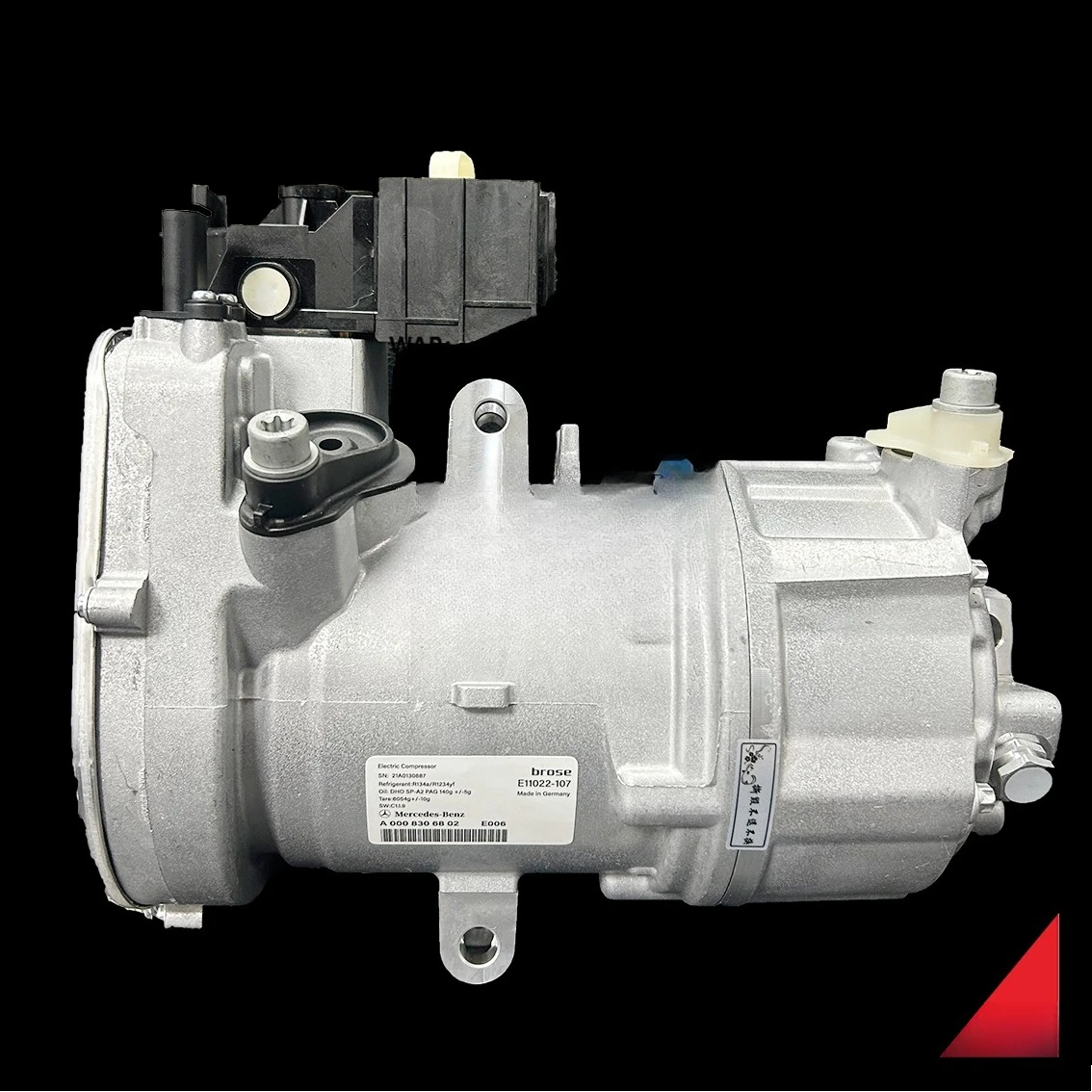 

Hybrid Car AC Compressor Electric Compressor W223 S400 S500 S550 E11022-104 OEM A0008306802 New