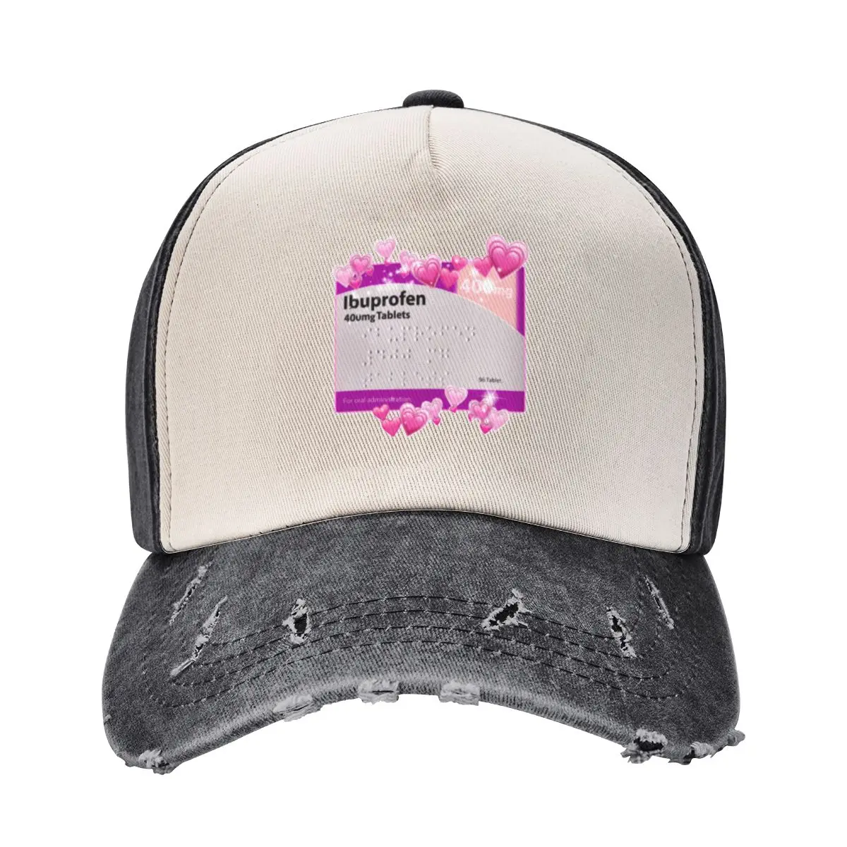 

ibuprofen Baseball Cap Snap Back Hat fishing hat Hat Beach Men's Luxury Women's