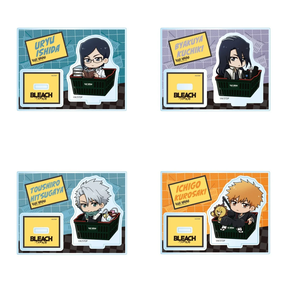 10CM 2025 NEW Anime BLEACH Story Acryl Model Cosplay Charm Tekens Ornament Accesorios Goederen Collectie Geschenken
