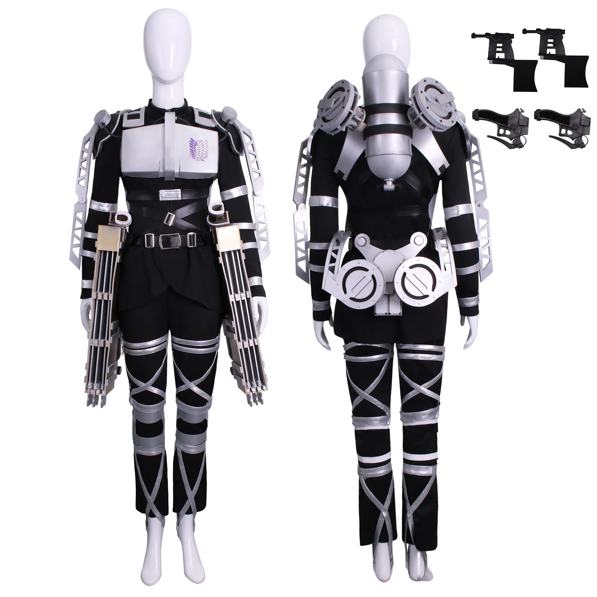 

Attack On The Giants Final Season, Wings Of Freedom Survey Corps Combat Suit Cosplay Tights Cos Suit