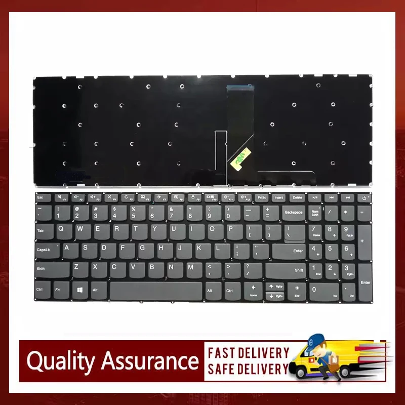 Nuevo teclado para portátil Lenovo ideaPad 330 30C 320 520 340C V130-15AST 15IKB 15IWL/IAP, tecla para abrir