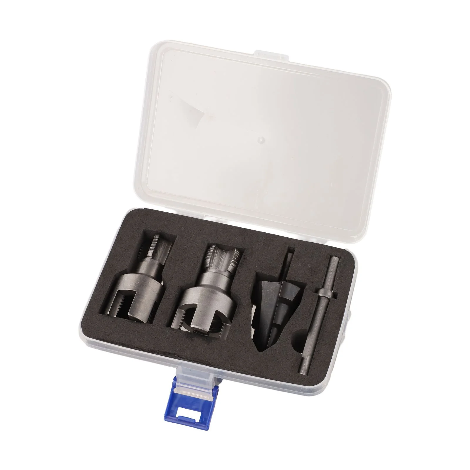Pipe Threader Drill Kit Internal External Threading Triple Flute Counterbore For 1/2 3/4 Inch PVC PPR MPP Pipe NPT Tap Die Tool