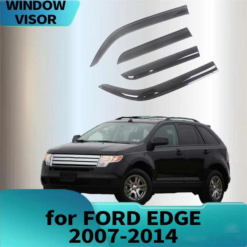 

Оконный козырек для FORD EDGE 2007, 2008, 2009, 2010, 2011, 2012, 2013, 2014, ветрозащитные дефлекторы, защита от дождя, дверной козырек, вентиляционные шторы