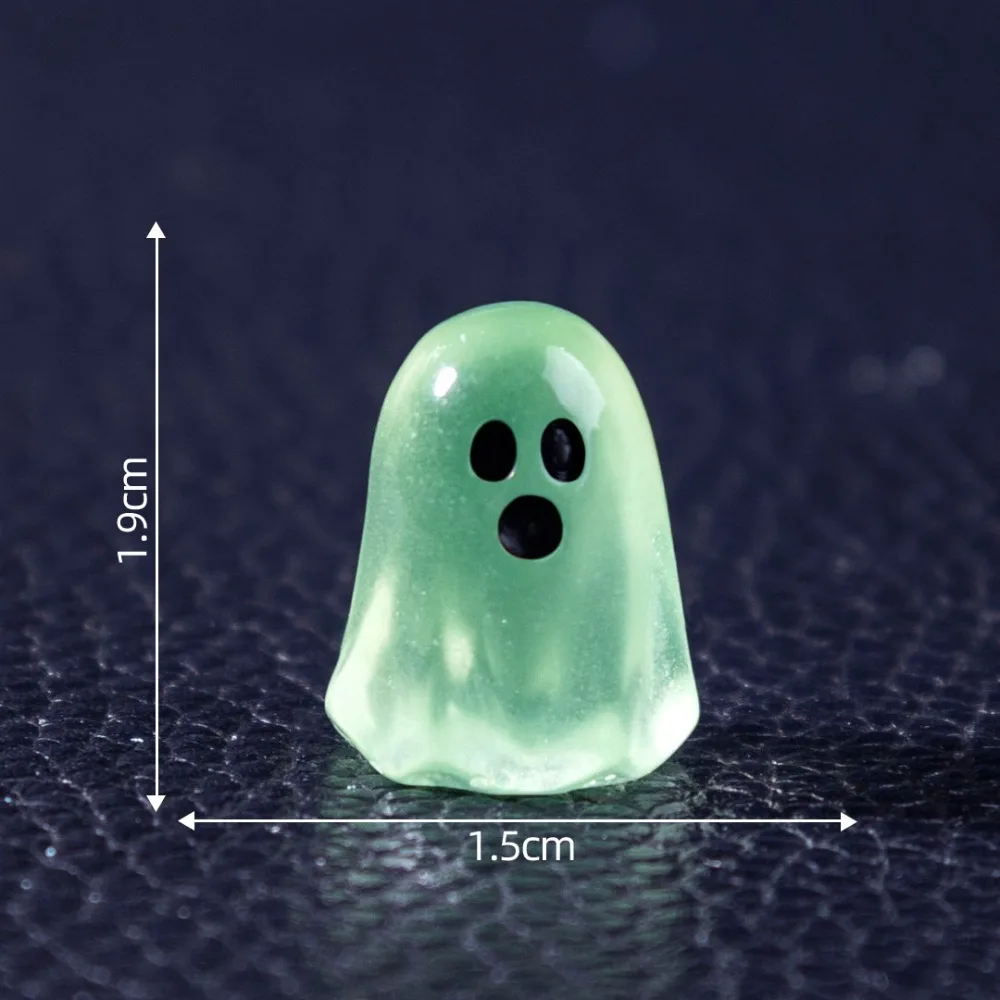 10–100 Stück leuchtende Geisterfiguren – leuchten nachts, Mini-Actionfigur, Mikro-Landschaftsminiaturen für Halloween-Party-Dekoration – Detail 7