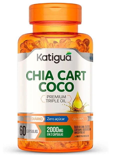 Chia Cart Coco Omega 1000MG 60 Capsules Katiguá