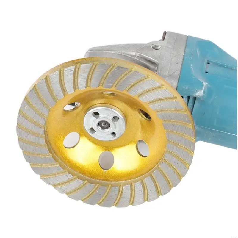 Roda moagem concreto diamantes 4pcs 4 polegadas para polimento e limpeza pedra y4qc