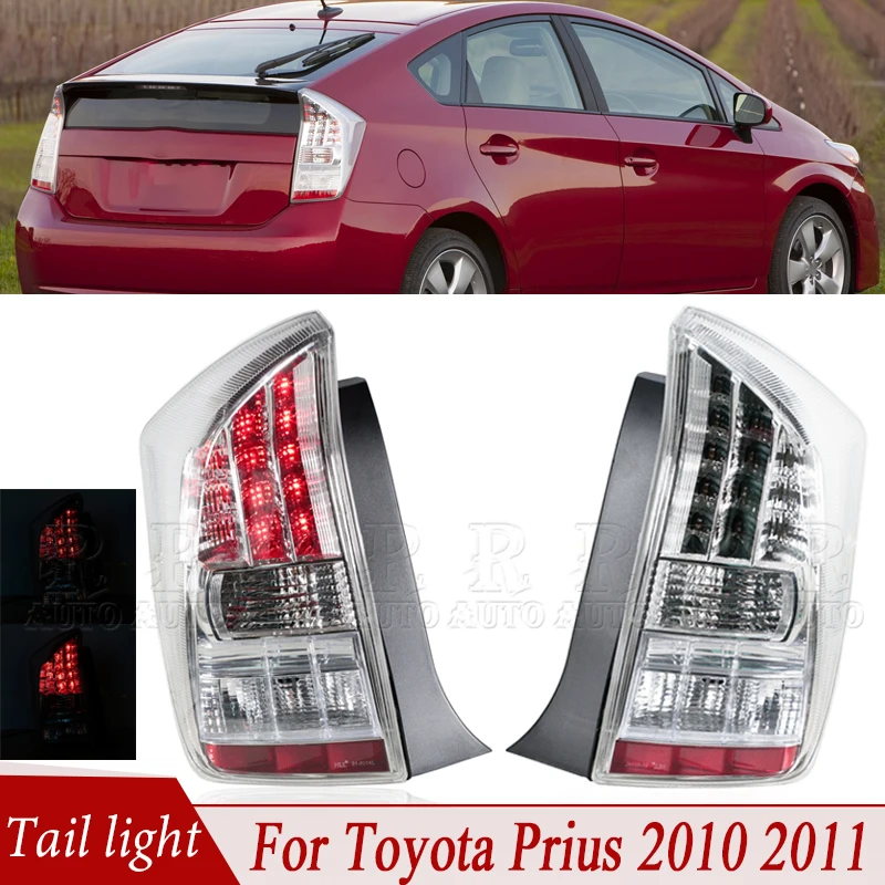 

Автомобильный задний фонарь в сборе для Toyota Prius 2010 2011, задний указатель поворота, стоп-сигнал, фонарь заднего хода 8155147110 8155147111