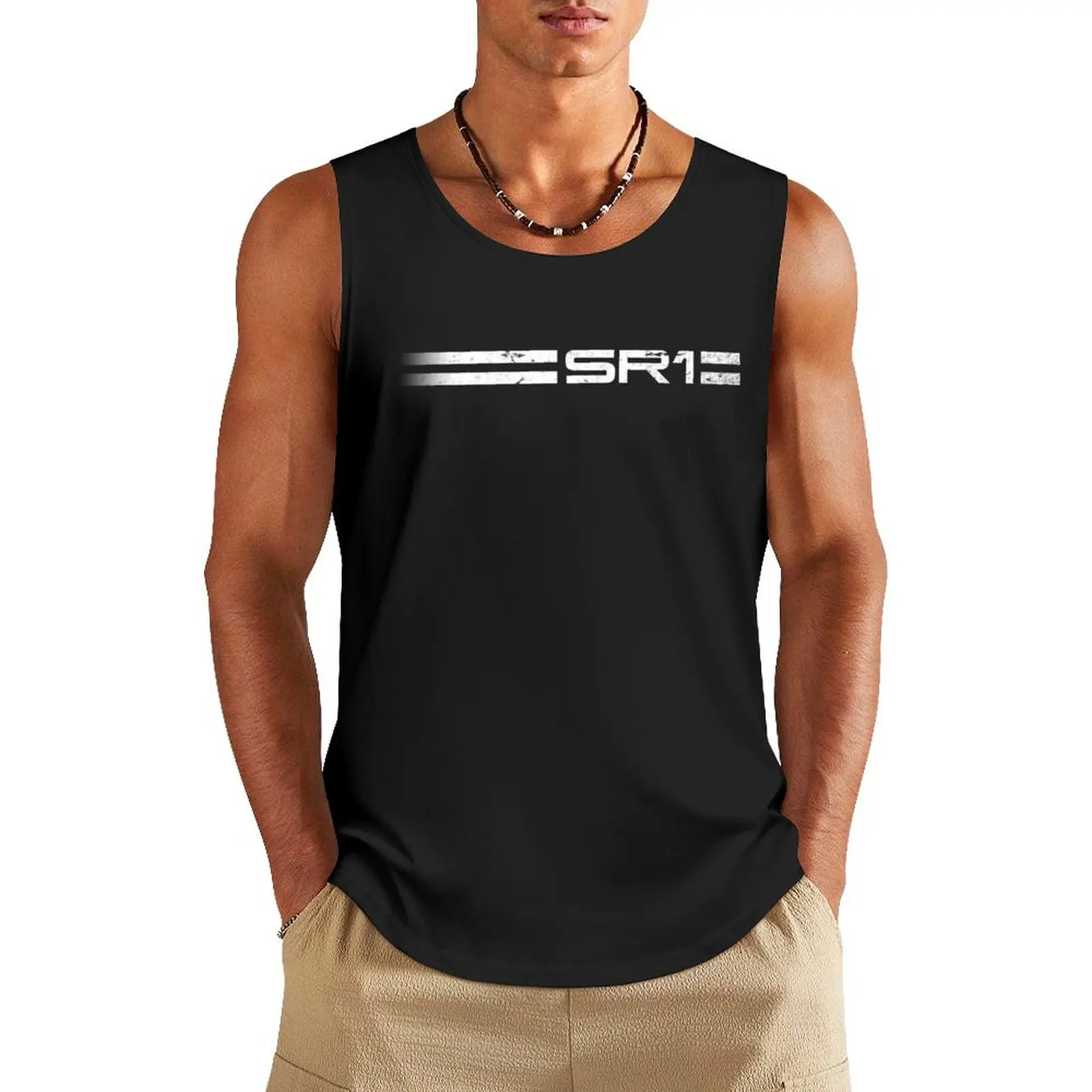 

Simple SR1 Tank Top anime t-shirts Male clothes