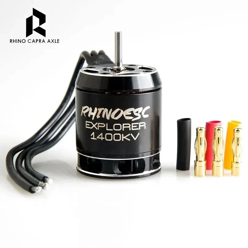 Rhino ESC 540 1400/1850/2250KV RC Crawler Outrunner Brushless Motor For RC Crawler Car Axial SCX10 Traxxas TRX-4 TRX-6 Parts