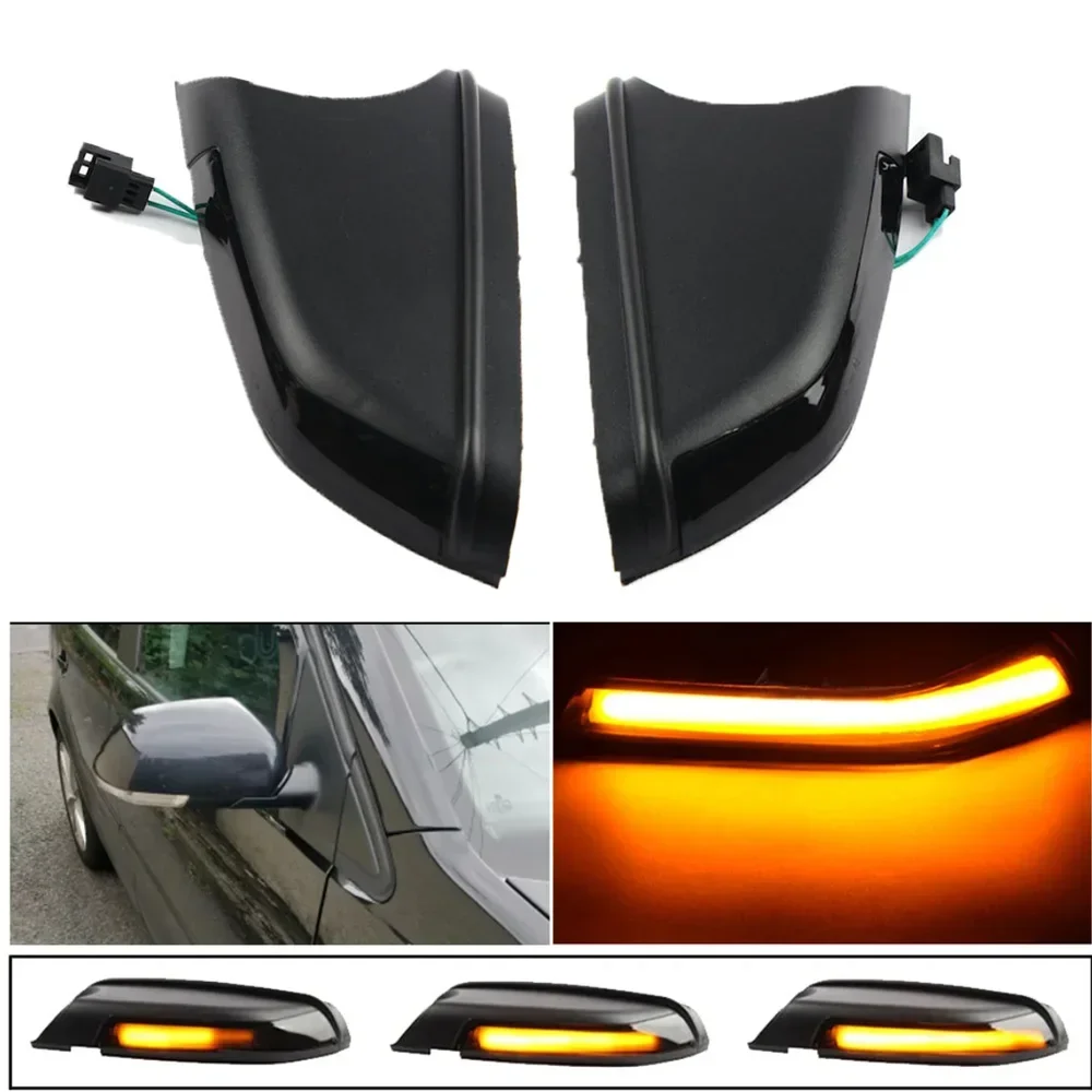 

Светодиодный динамический индикатор зеркала заднего вида, мигалка, указатель поворота для Volkswagen Polo mk4 FL 2005-2009 для Skoda Octavia 2004-2010