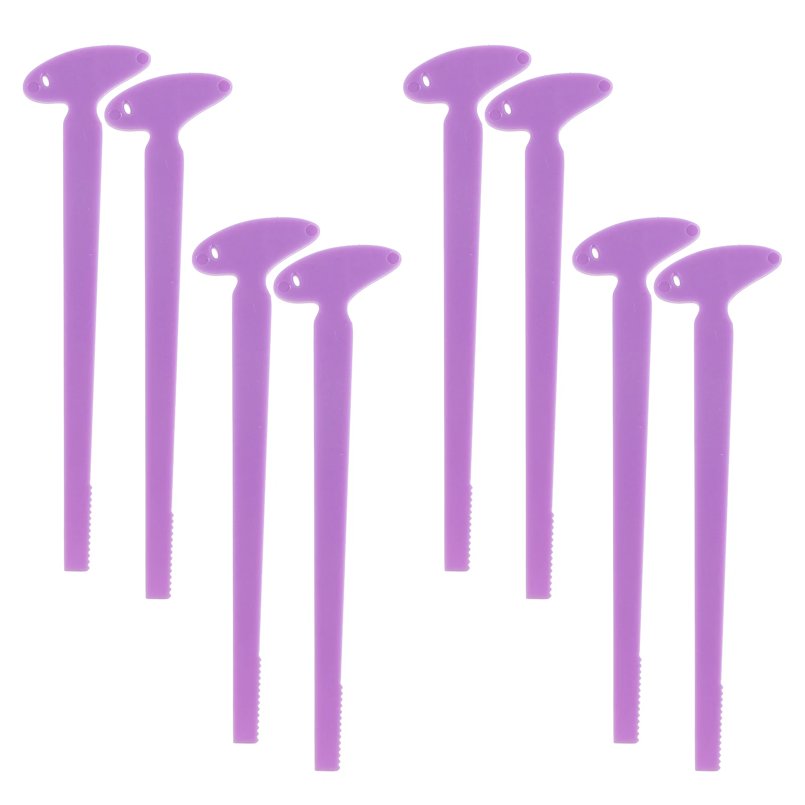 

8 Pcs Ocarina Ventilation Airflow Strip Replacement Accessories Flute Maintenance Cleaning Sticks Durable Plastic Instrument