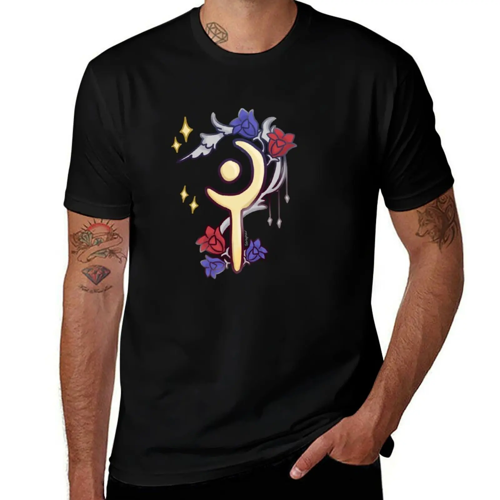 White Mage Icon FFXIV T-Shirt Ultra Soft Breathable Tee Top