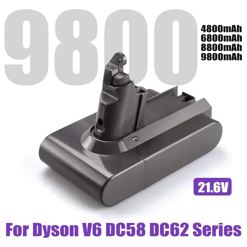 Batterie de remplacement pour aspirateur Dyson Eddie Ion, nouvelle mise à niveau, 21.6V, DC58, DC61, DC62, V6, 965874-02, batterie de détermination Animal DC72