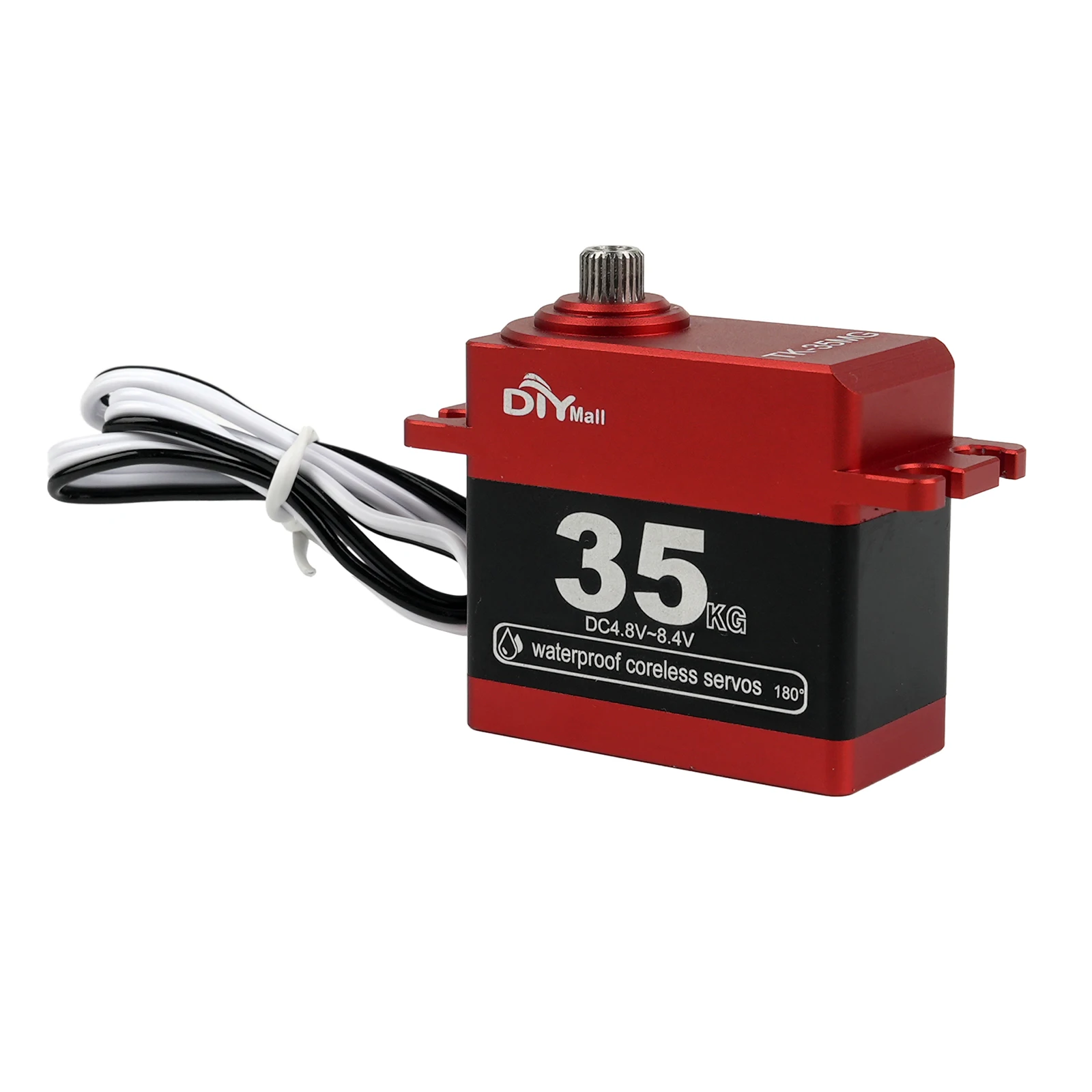 35KG Volledig Metalen Digitale TK-35MG Servo 180/270/360 Graden Grote Koppel Coreless Motor Servo DIY Onderdelen voor RC Auto Robot Model Speelgoed