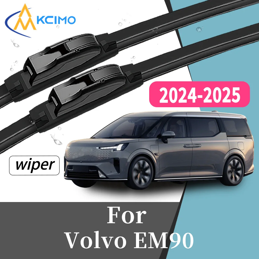 

2Pcs High Performance Front Windscreen Wiper Blades For Volvo EM90 2024-2025 Long Lifespan Windshield Replacement Kit