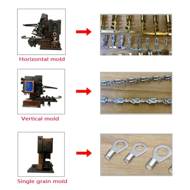 

1.5T/2T Horizontal Wire Cable Harness End Crimping Machine Mute Terminal Crimping Applicator for Electrical Engineering