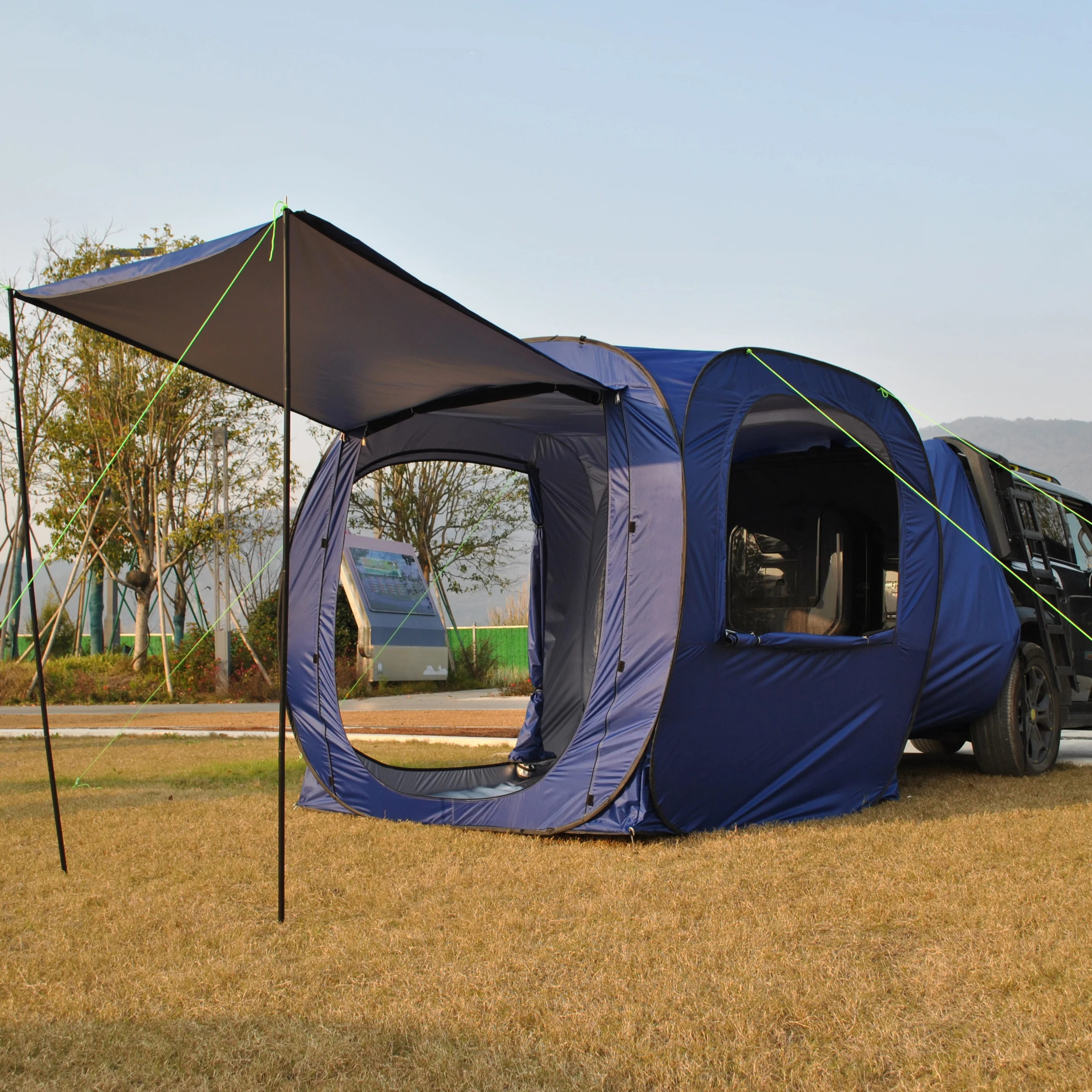 Waterproof Automatic Car Tent, Car Tailgate Tent,Pop Up Car Rear Tent, SUV Tent,Car Tents,Trailer tent,Multipurpose Truck Tent