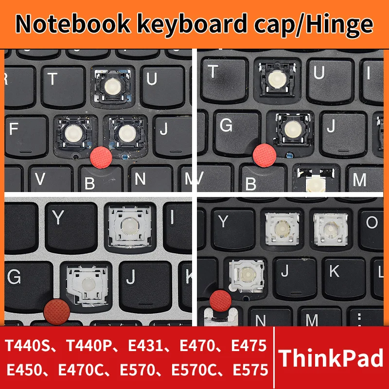 

Keyboard Laptop For Lenovo ThinkPad T440S T440P E431 E470 E475 E470C E570 E570C E575 Cap Keycap And Hinge Replacement