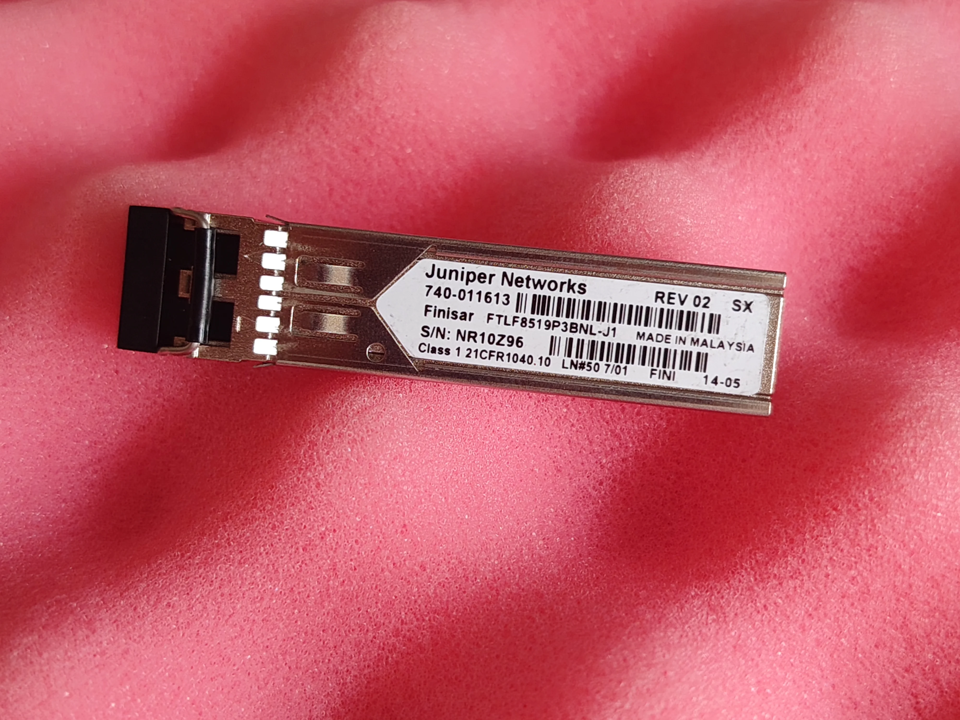 オリジナル新品-ジュニパーネットワークス-1g-sr光トランシーバー-740-011613-ftlf8519p3bnl-j1-125g-sfp光ファイバースイッチ