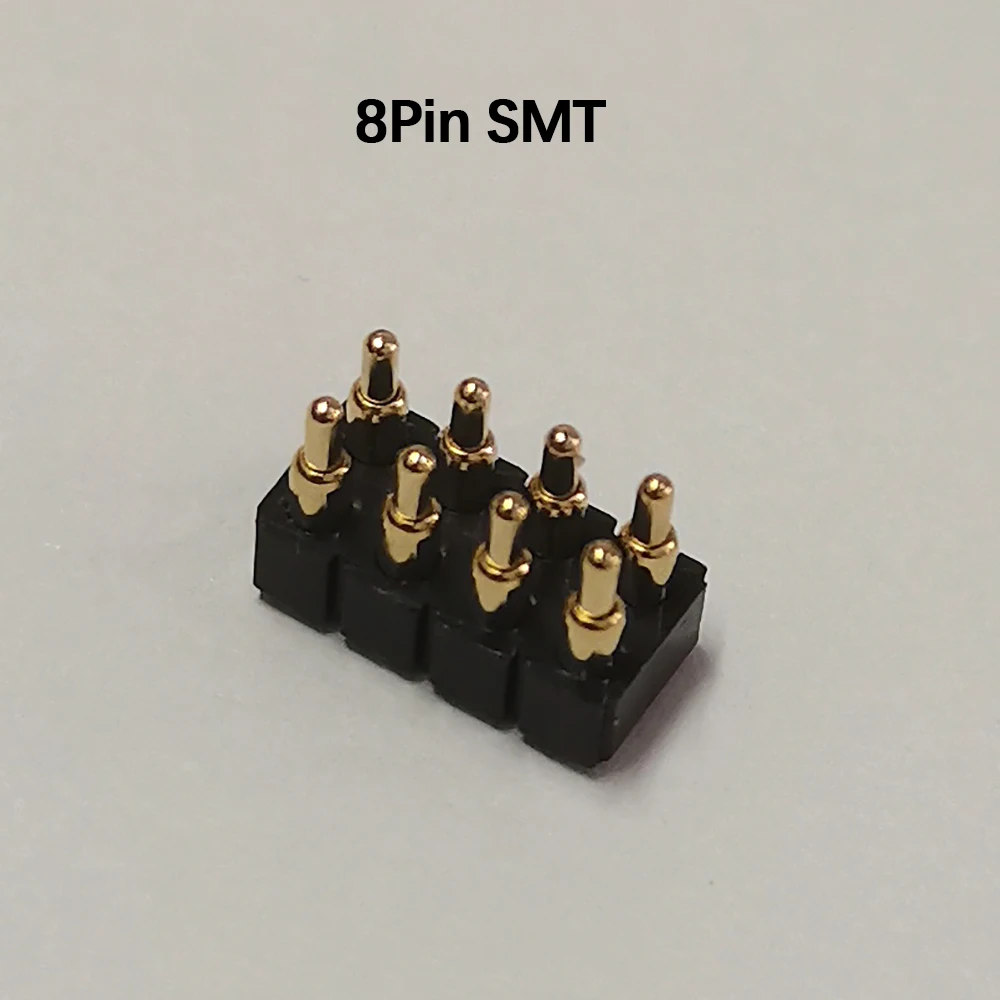 1 Stück DC-Stecker Pogo-Pin-Verbinder SMT DIP 2,54 mm Rastermaß 2345681012141620-Pin Doppelreihiger Federkontakt PCB Batterieladung – Detail 10