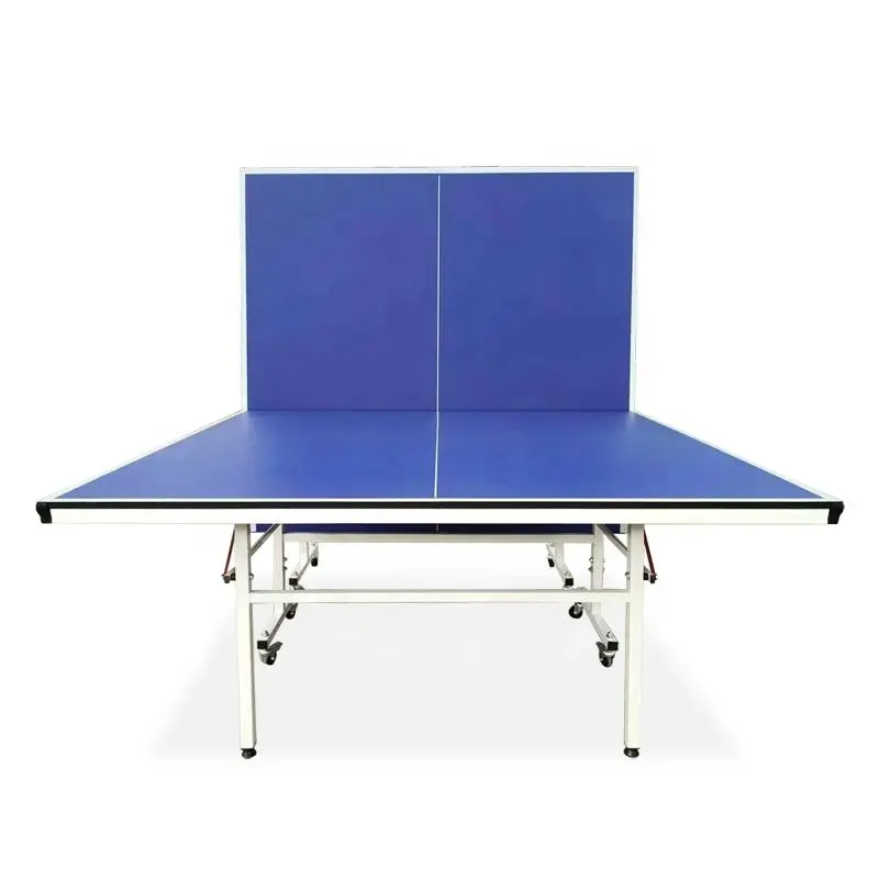 Factory Directly Sale Good Quality Single Folding 15mm MDF Board Table Tennis Table,Ping Pong Balls Game Table