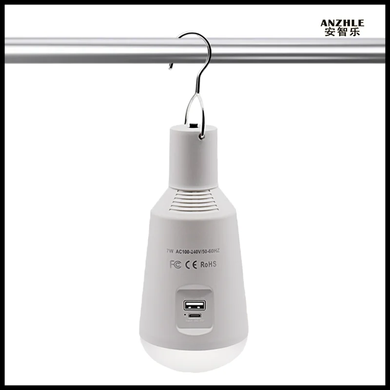 

Portable LED Bulb Mobile Camping Emergency Bulb USB Emergency Charging Light Multi Functional Household Lighting Lamp