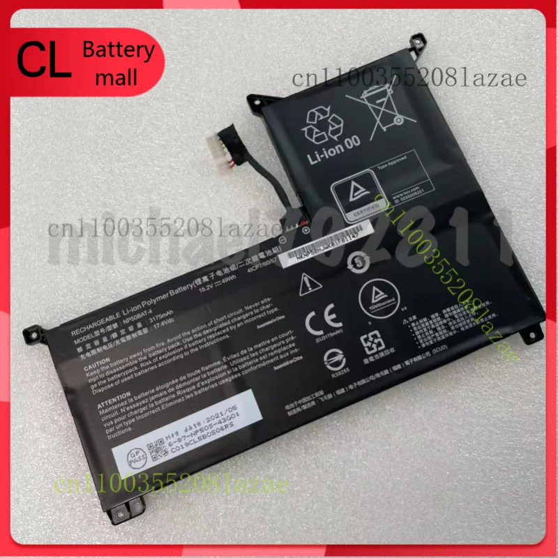 

Genuine NP50BAT-4 Battery for Schenker XMG Focus 16 GIGABYTE G7 KE Series