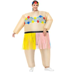 Adult Funny Ballet Inflatable Costume For Men Women Carnival Purim Fancy Dress Suits Halloween Mascots Cosplay Costumes