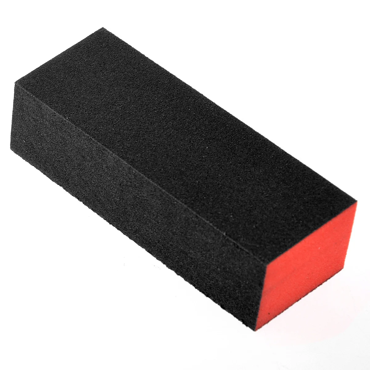 

10Pcs Washable 3-Sided Nail Sanding File Sponge Nail File Buffer Blocks Black for Natural Nails False Nails