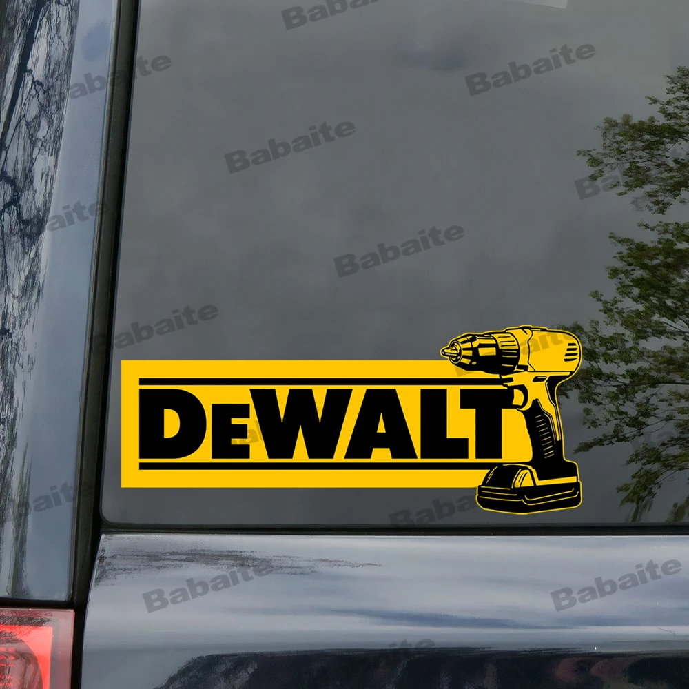D-Dewalts Sticker for Motorcycle Bodywork Tool Box Vinyl Film Decoration Decals Motorcycle Tuning Accessories