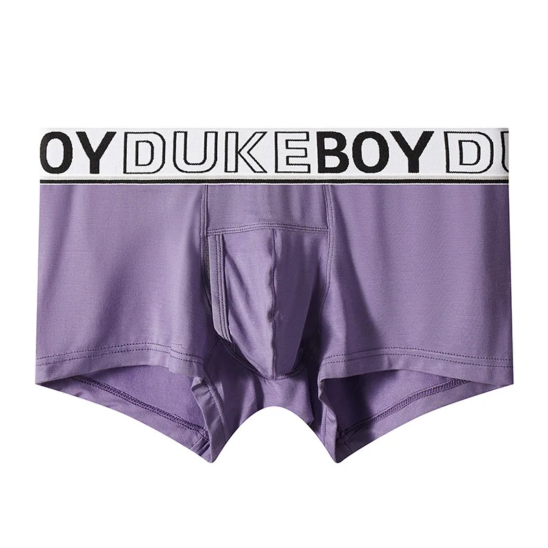 

Men's boxers are comfortable elastic side open underwear inner pocket bullet shot separate underpants breathable shorts