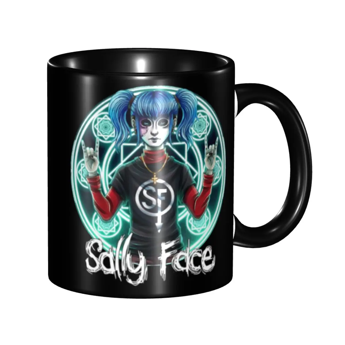 Sal Fisher Sally Face Accessories Mug Fun Sallyface Tea Cup Gift For Women Men