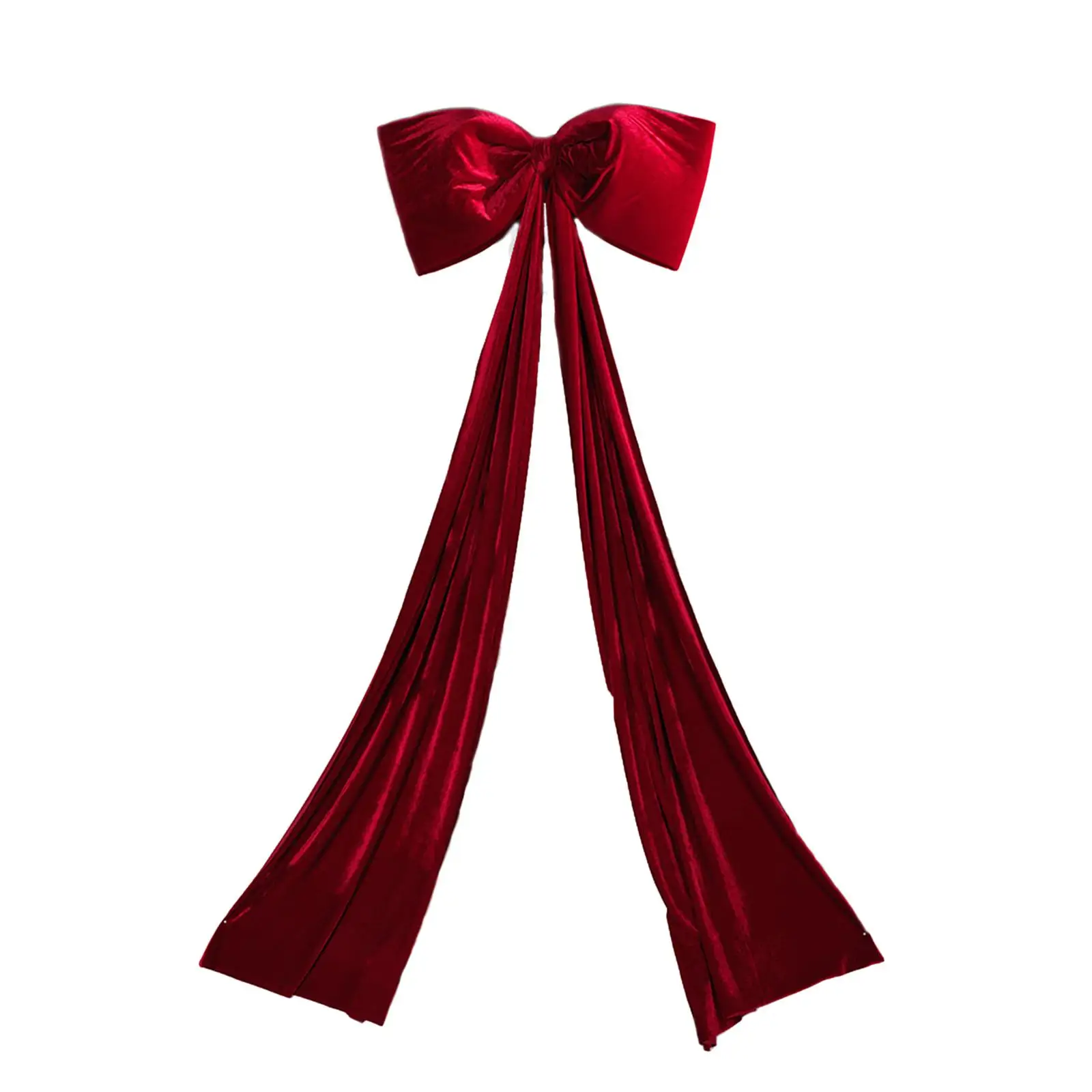 

Очень большой рождественский бант, декор, декоративное рождественское украшение с длинными растяжками для двери, праздника, свадьбы в помещении и на открытом воздухе