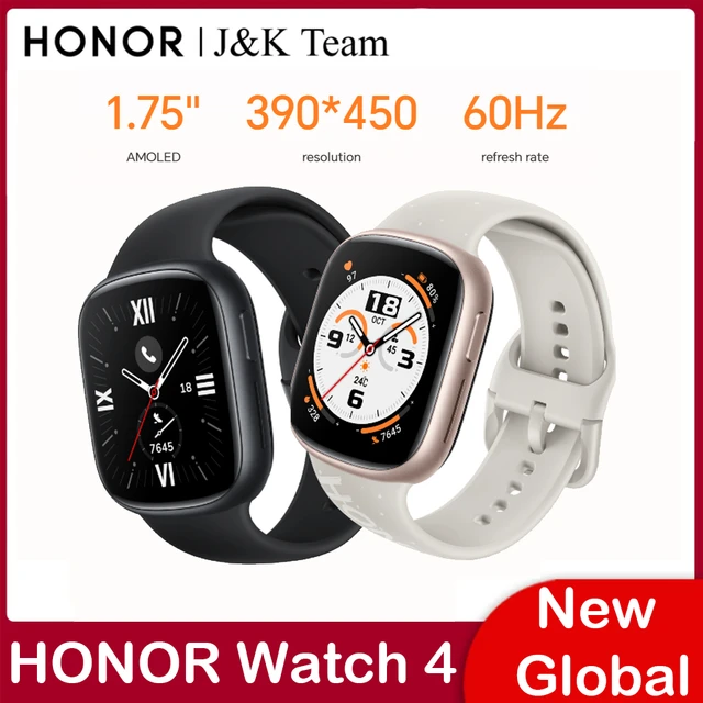 HONOR Watch 4 New Arrive Smartwatch 1.75 AMOLED Display Bluetooth Calling Smart Watch 14 Days Battery Life AliExpress