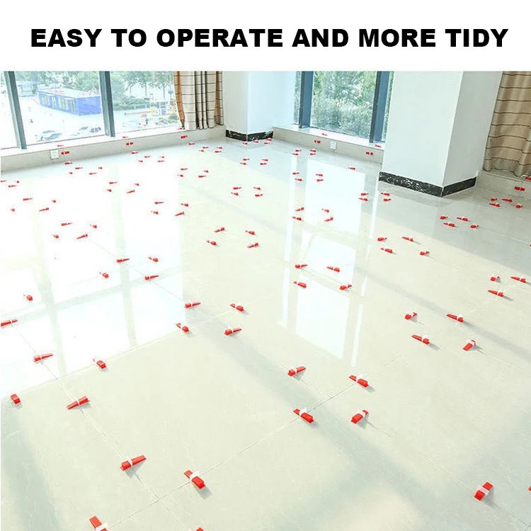 501Pcs Ceramic Tile Leveling System Clips Spacers Straps with Piler Wadge for Tile Laying Wall Floor Construction Tools Building